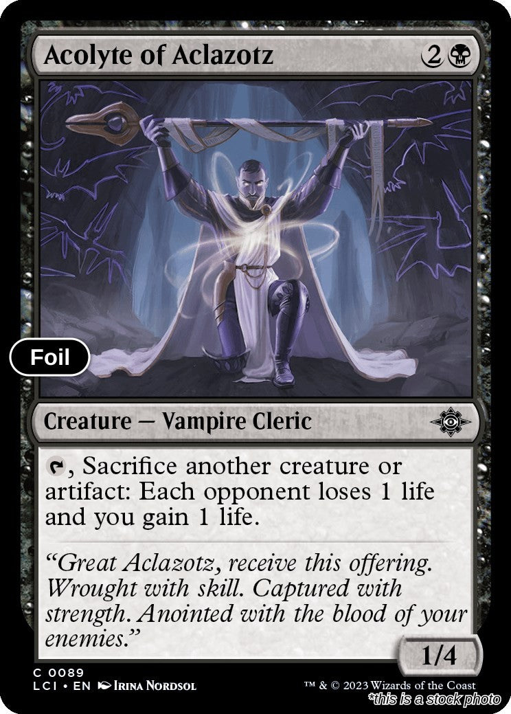 Acolyte of Aclazotz