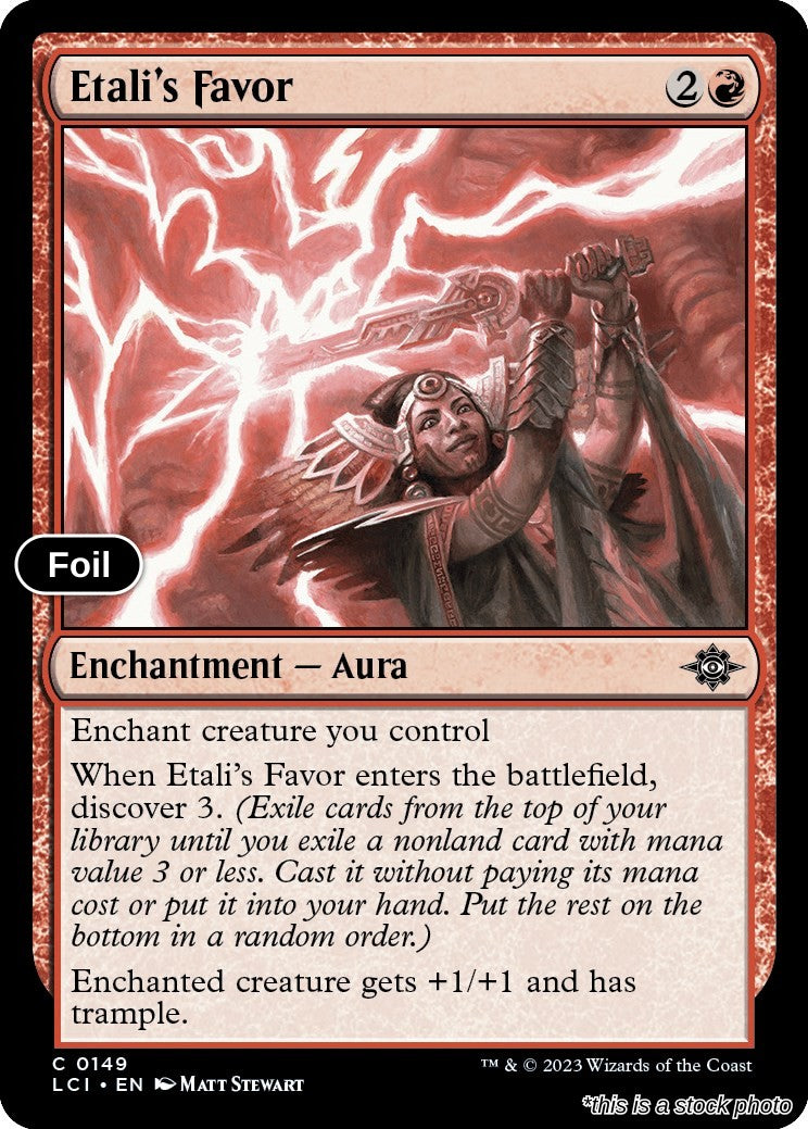 Etali's Favor