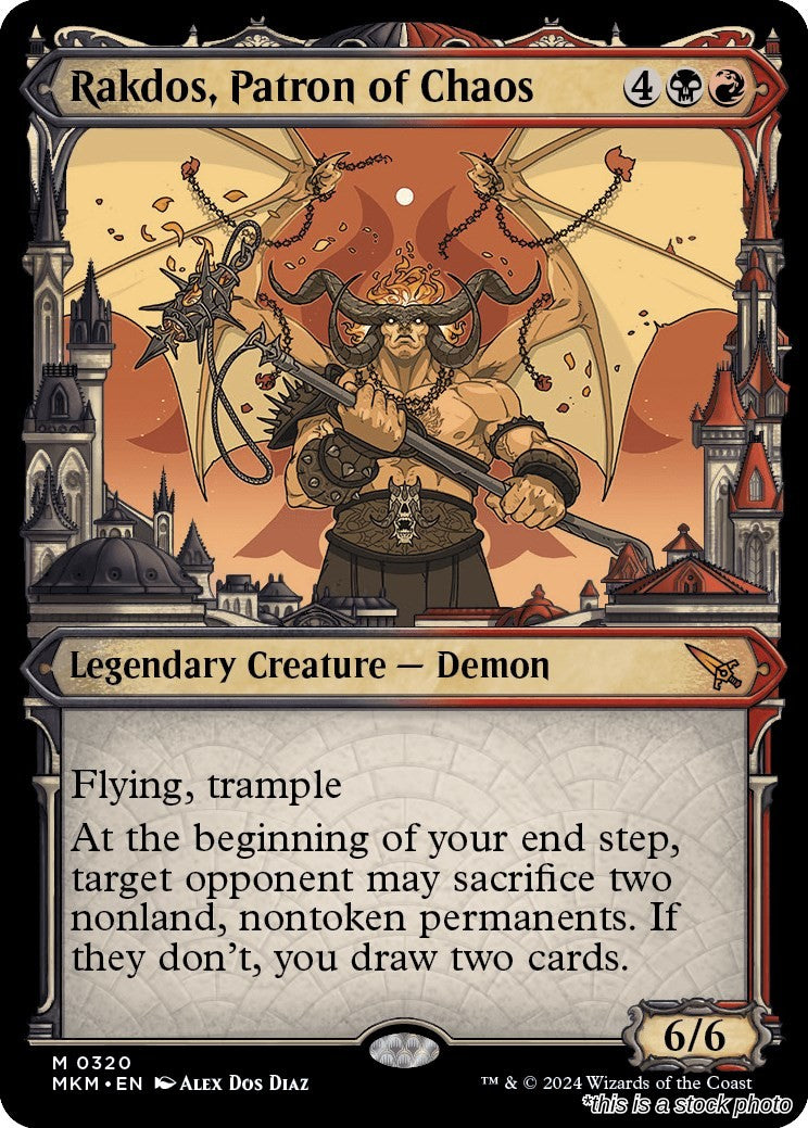 Rakdos, Patron of Chaos (Showcase) (0320)