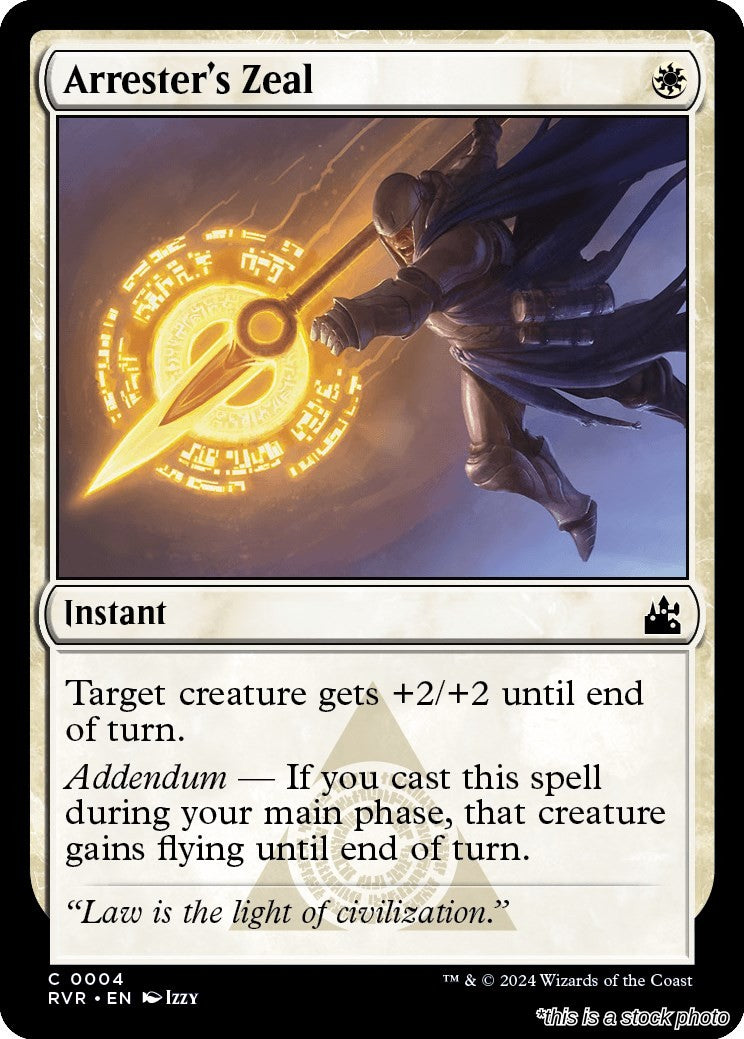 Arrester's Zeal