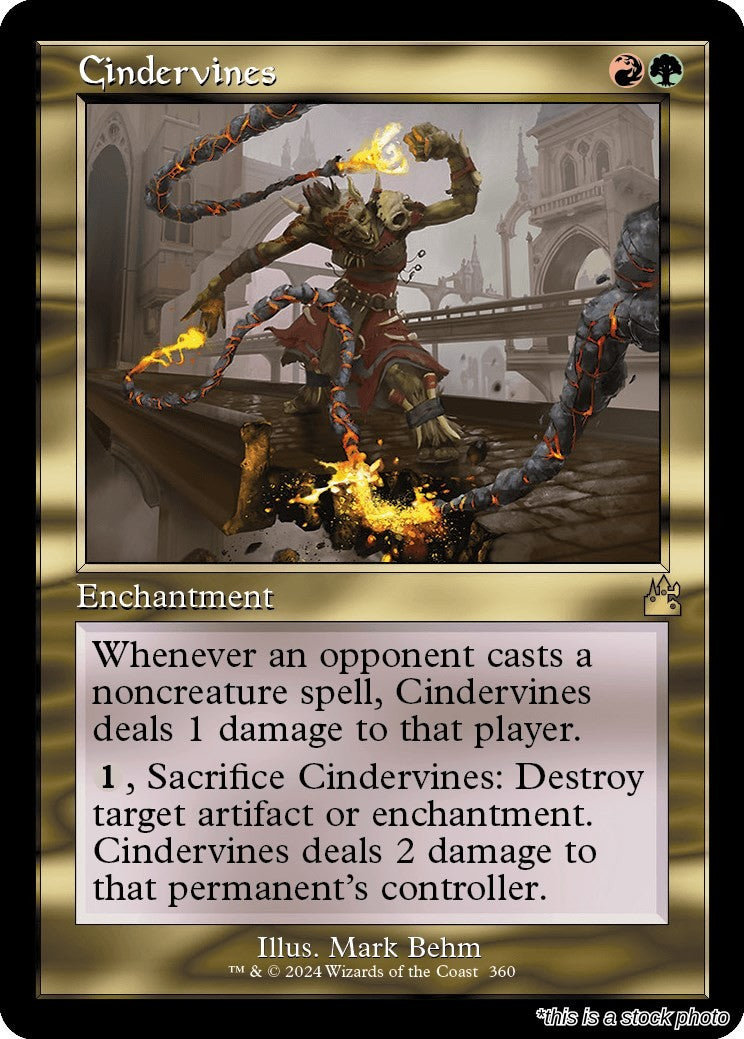 Cindervines (Retro Frame)