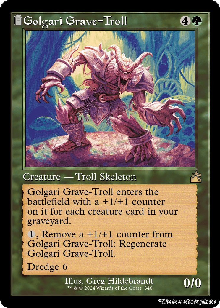 Golgari Grave-Troll (Retro Frame)