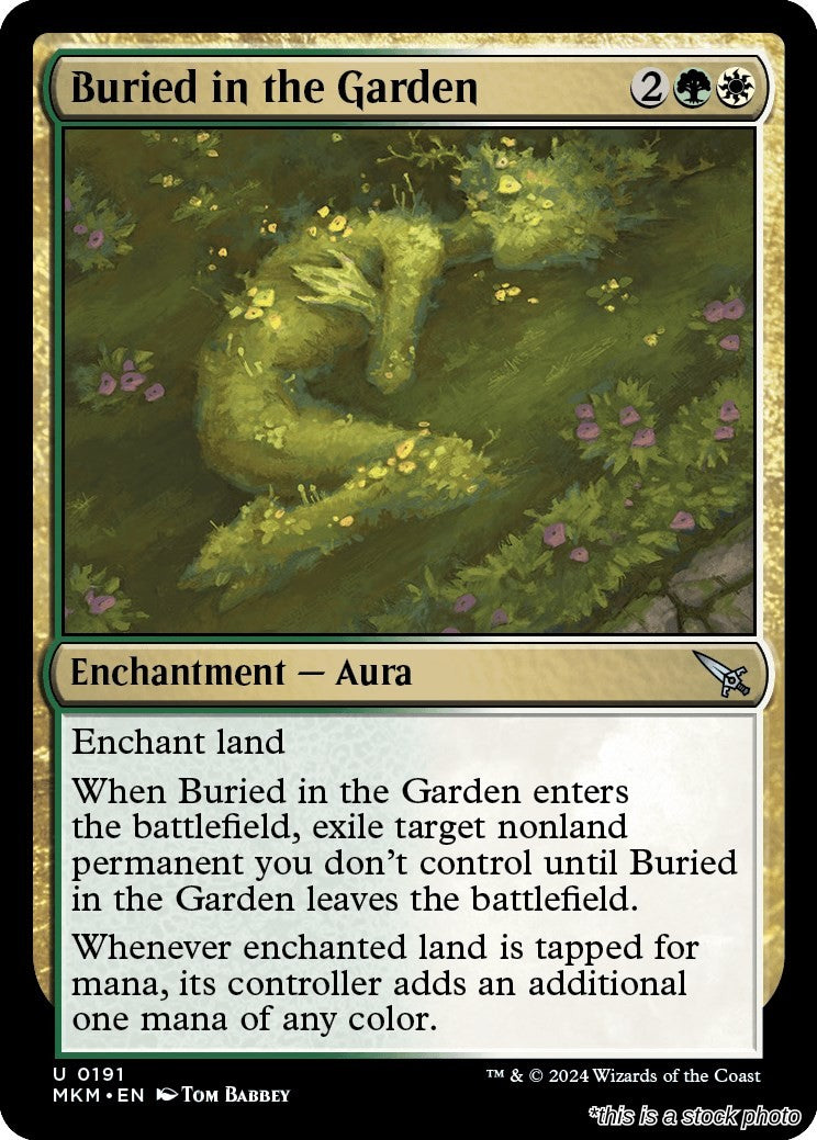 Buried in the Garden