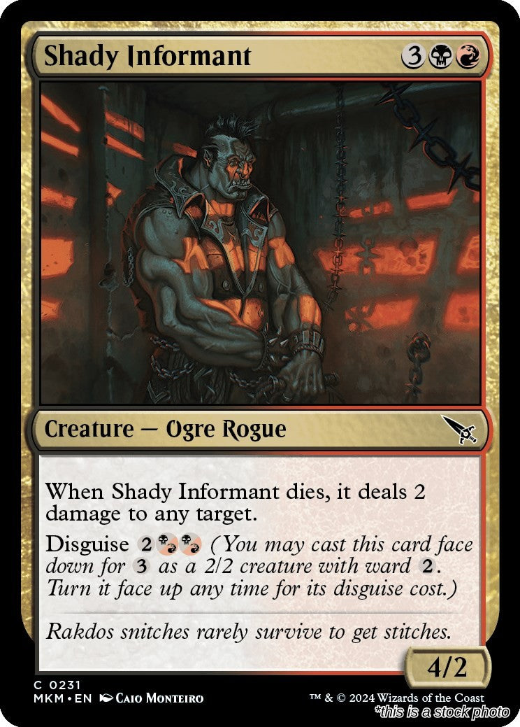 Shady Informant
