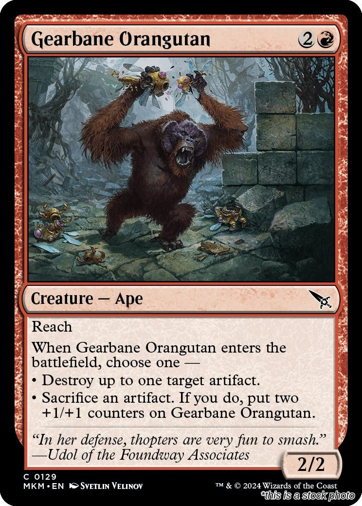 Gearbane Orangutan