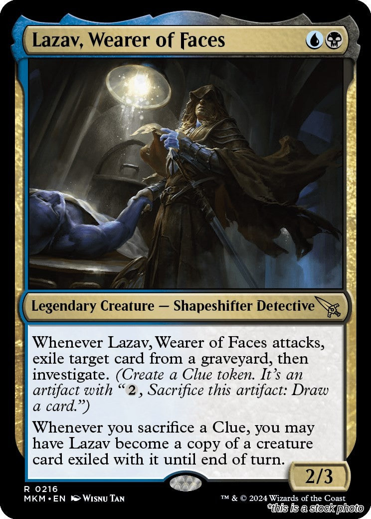 Lazav, Wearer of Faces