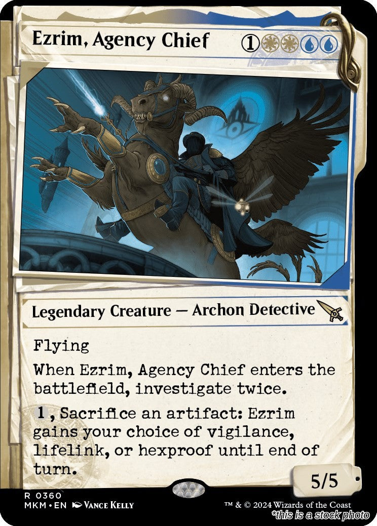 Ezrim, Agency Chief (Showcase)
