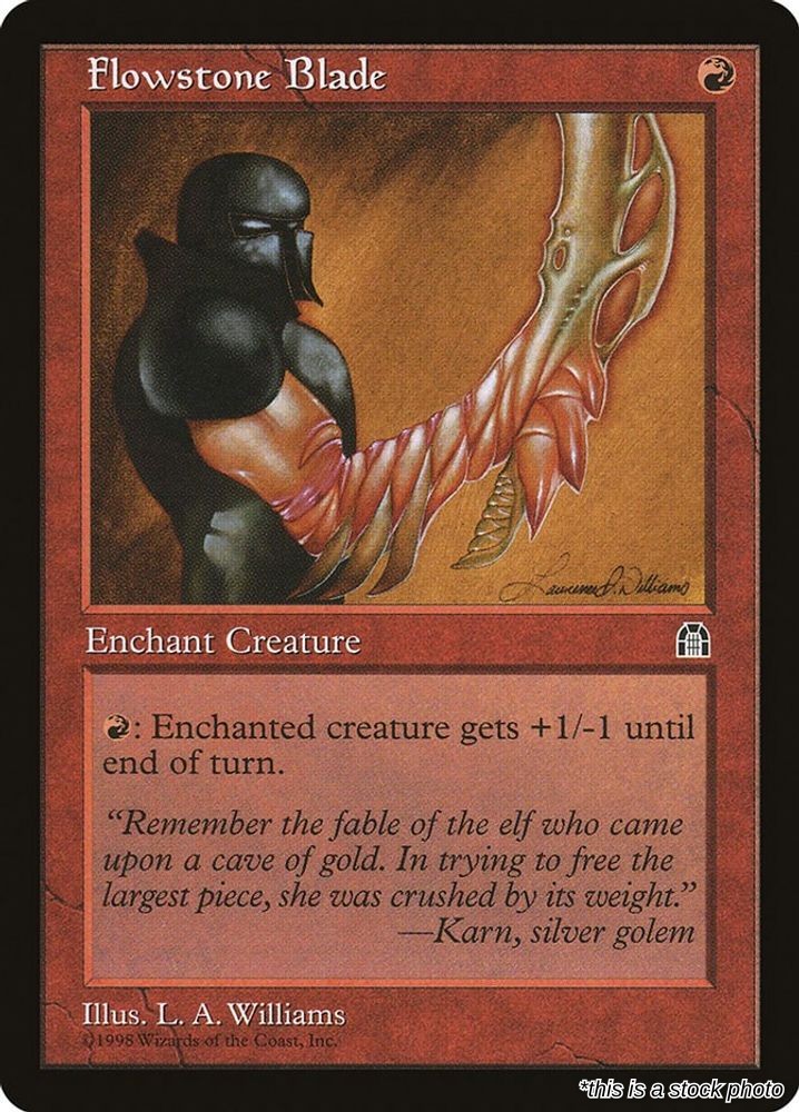 Flowstone Blade