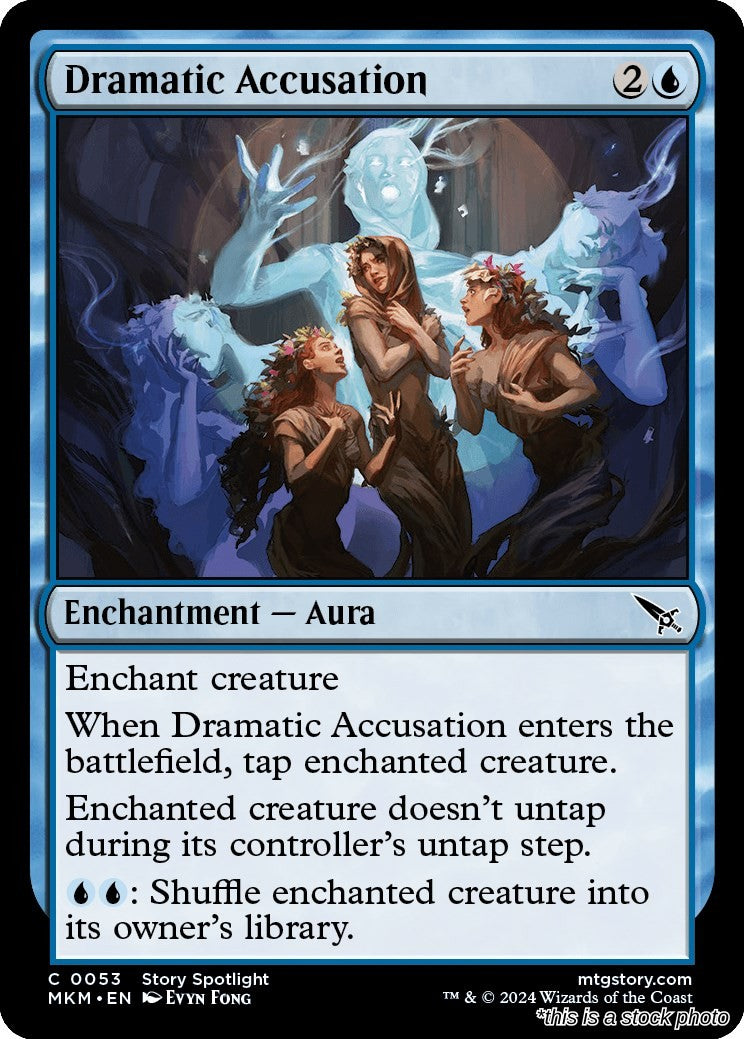 Dramatic Accusation
