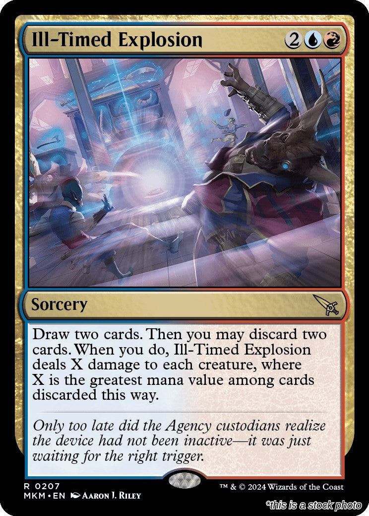 Ill-Timed Explosion