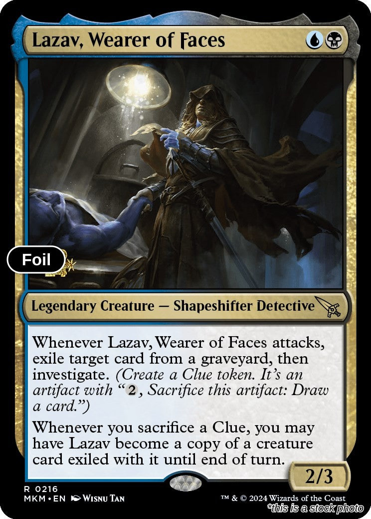 Lazav, Wearer of Faces