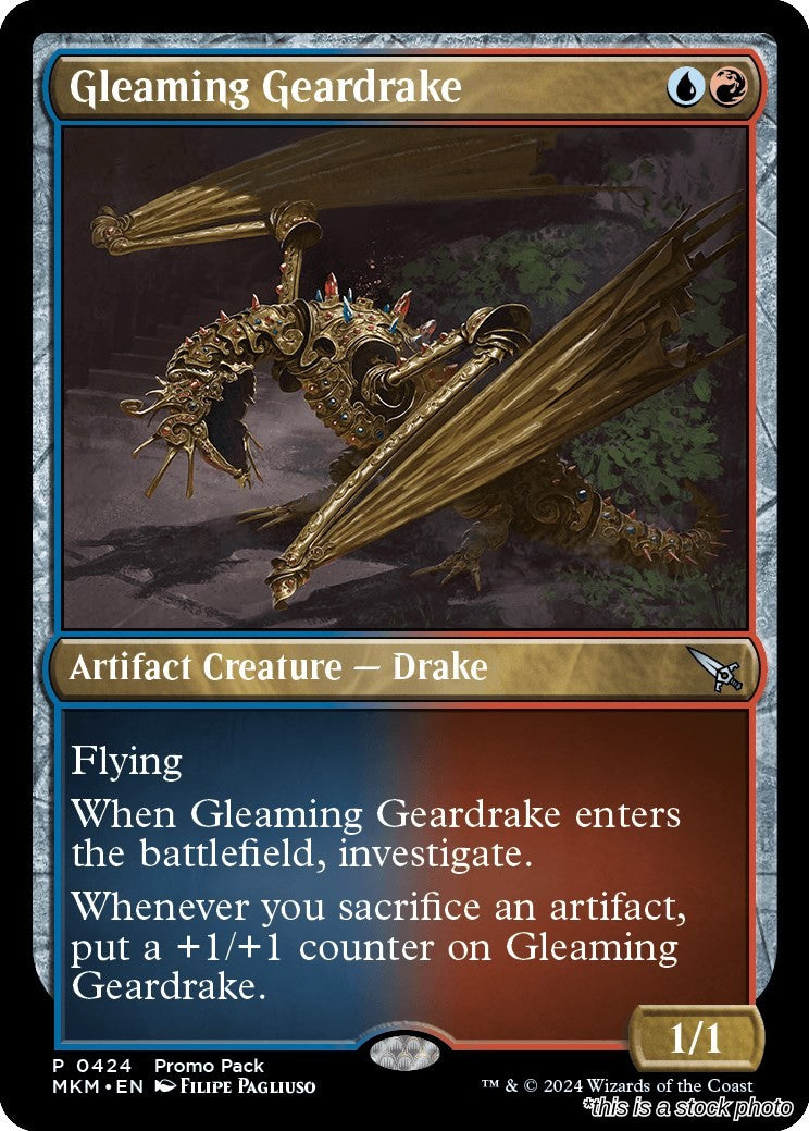 Gleaming Geardrake