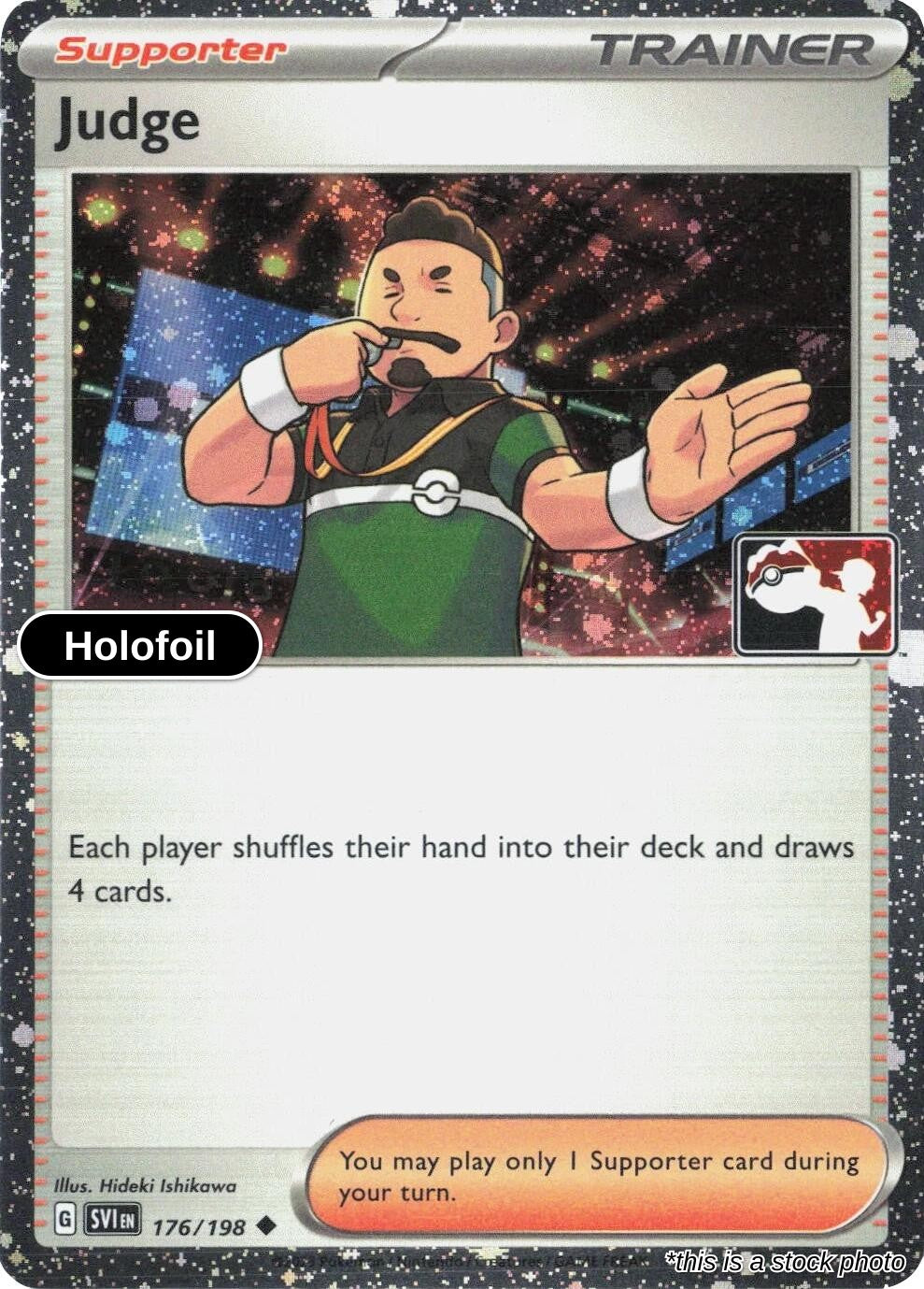 Judge - 176/198 (Cosmos Holo)