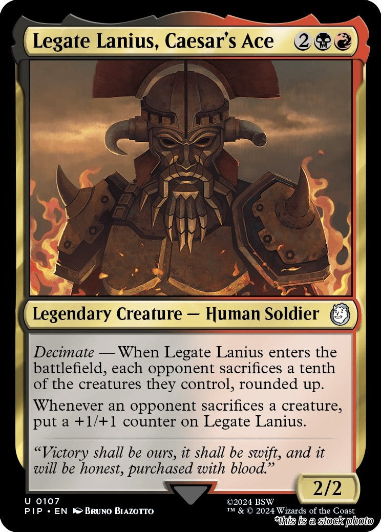 Legate Lanius, Caesar's Ace