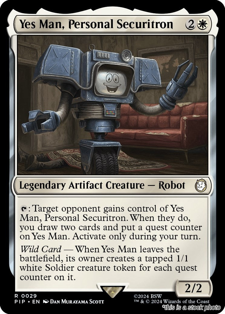Yes Man, Personal Securitron