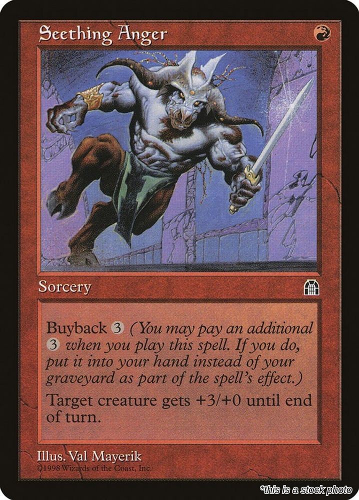 Seething Anger