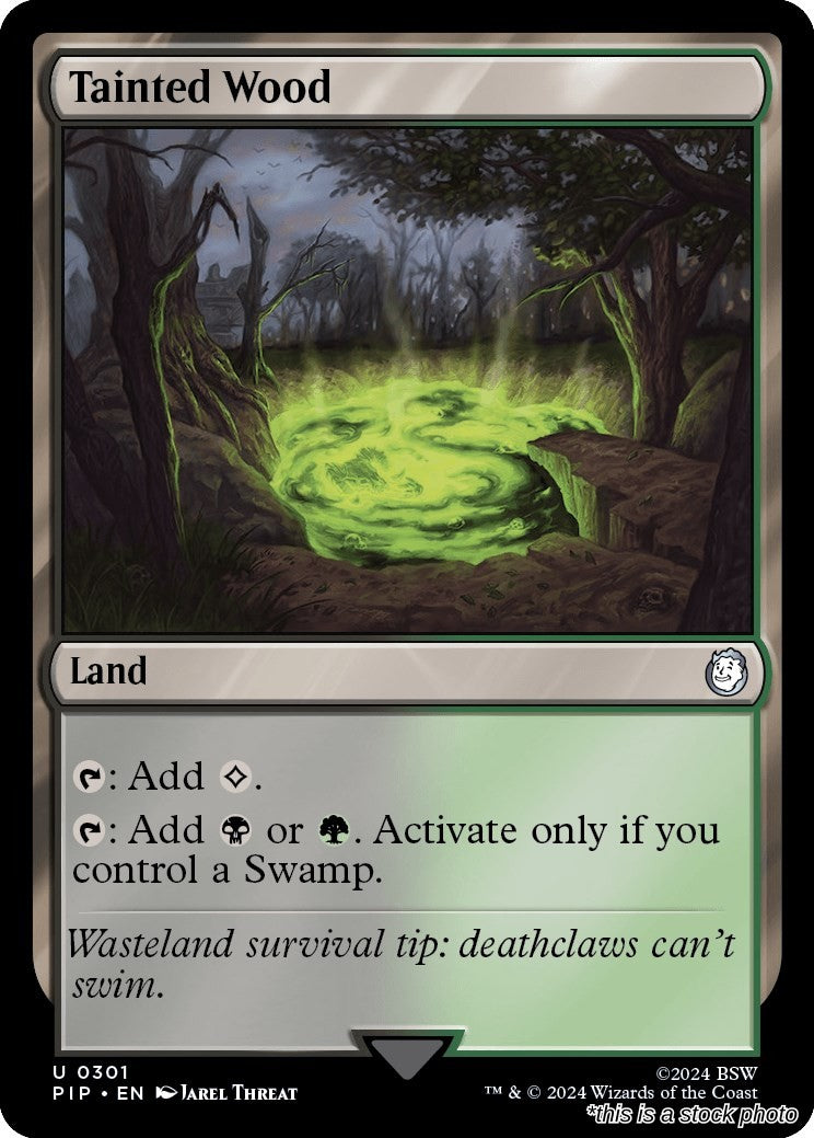 Tainted Wood