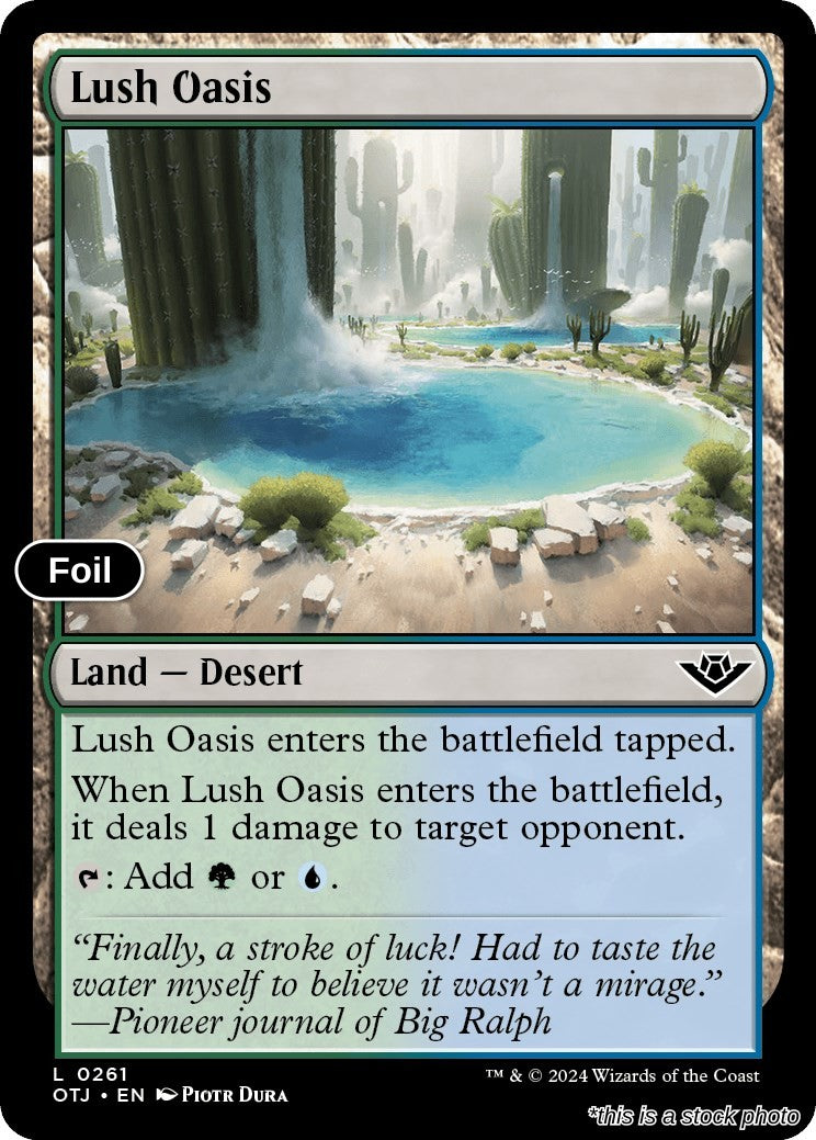 Lush Oasis