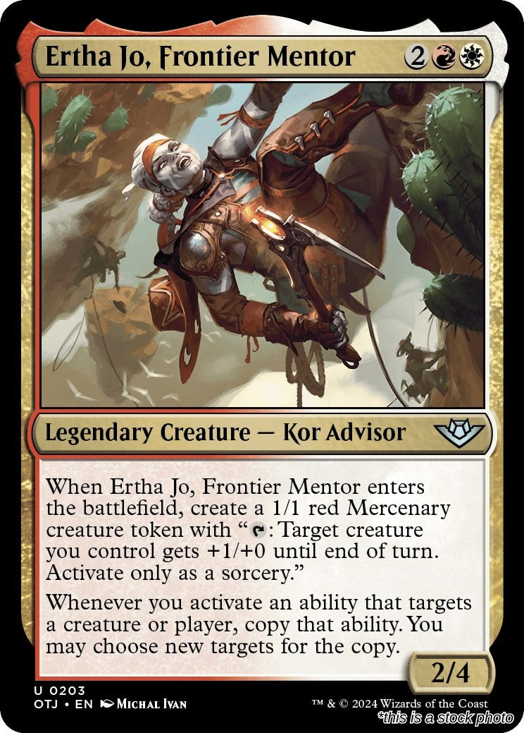 Ertha Jo, Frontier Mentor
