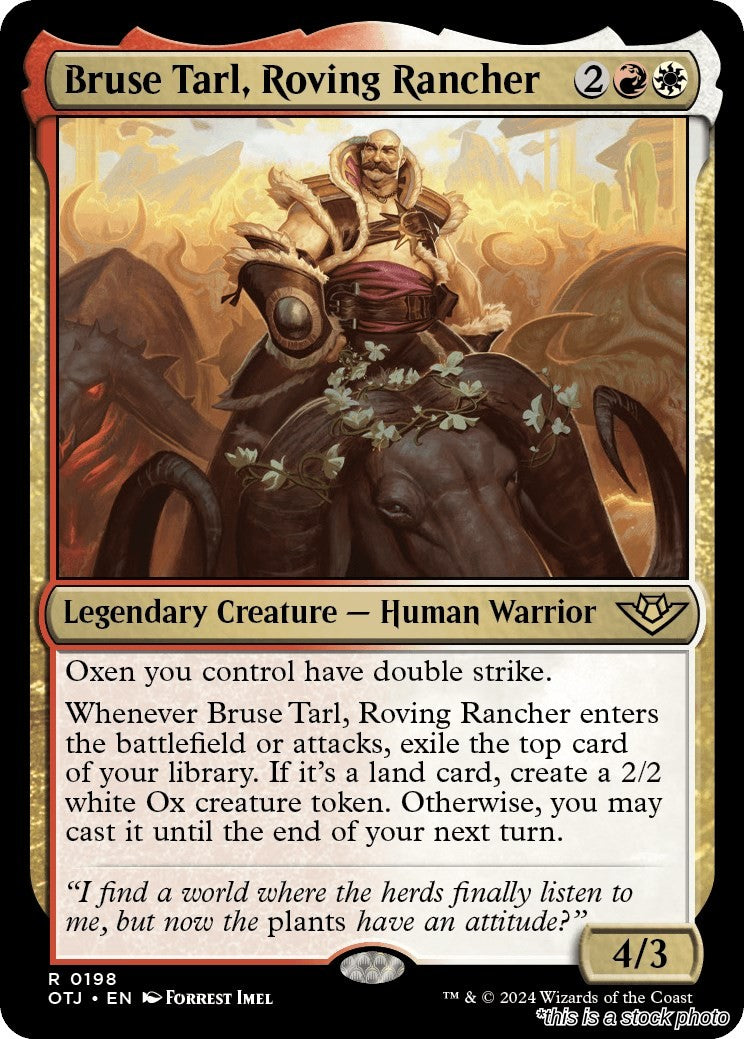 Bruse Tarl, Roving Rancher