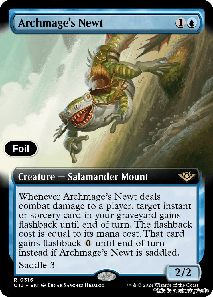Archmage's Newt (Extended Art)
