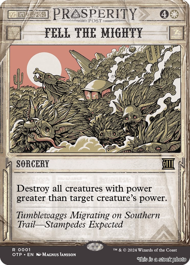 Fell the Mighty