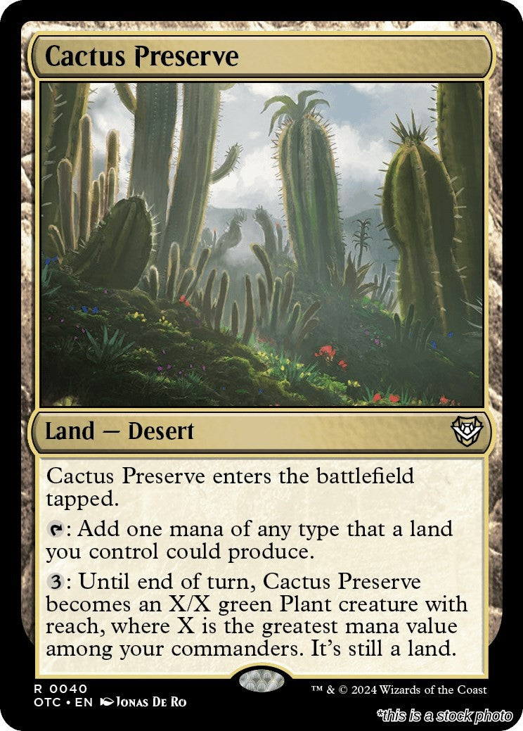 Cactus Preserve