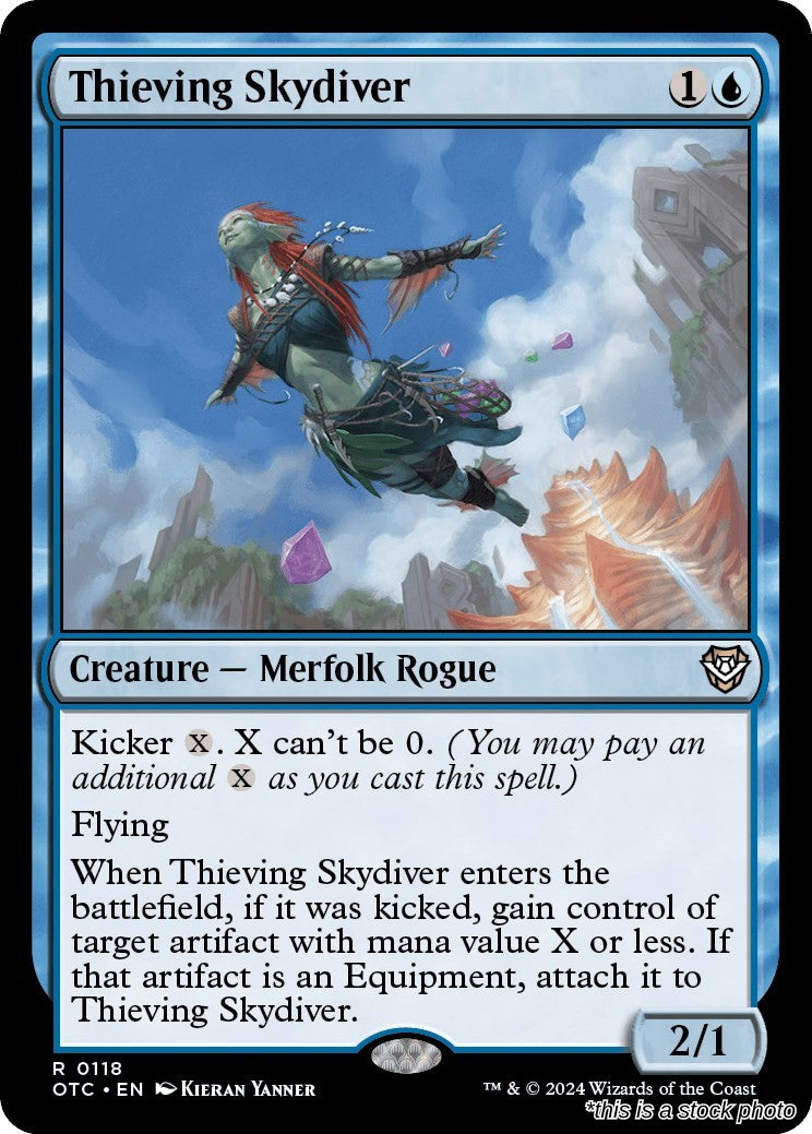 Thieving Skydiver