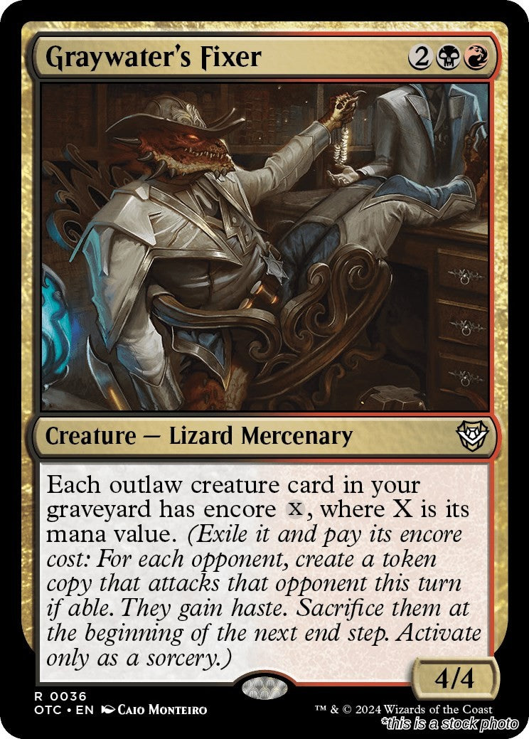 Graywater's Fixer