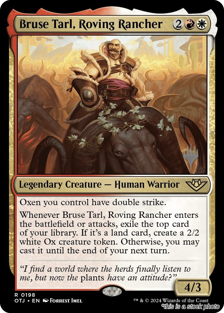 Bruse Tarl, Roving Rancher