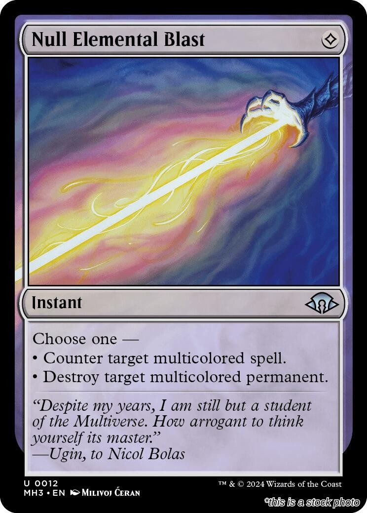 Null Elemental Blast
