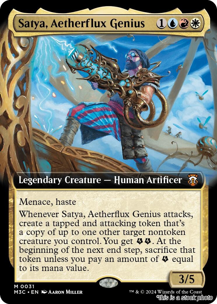Satya, Aetherflux Genius (Extended Art)