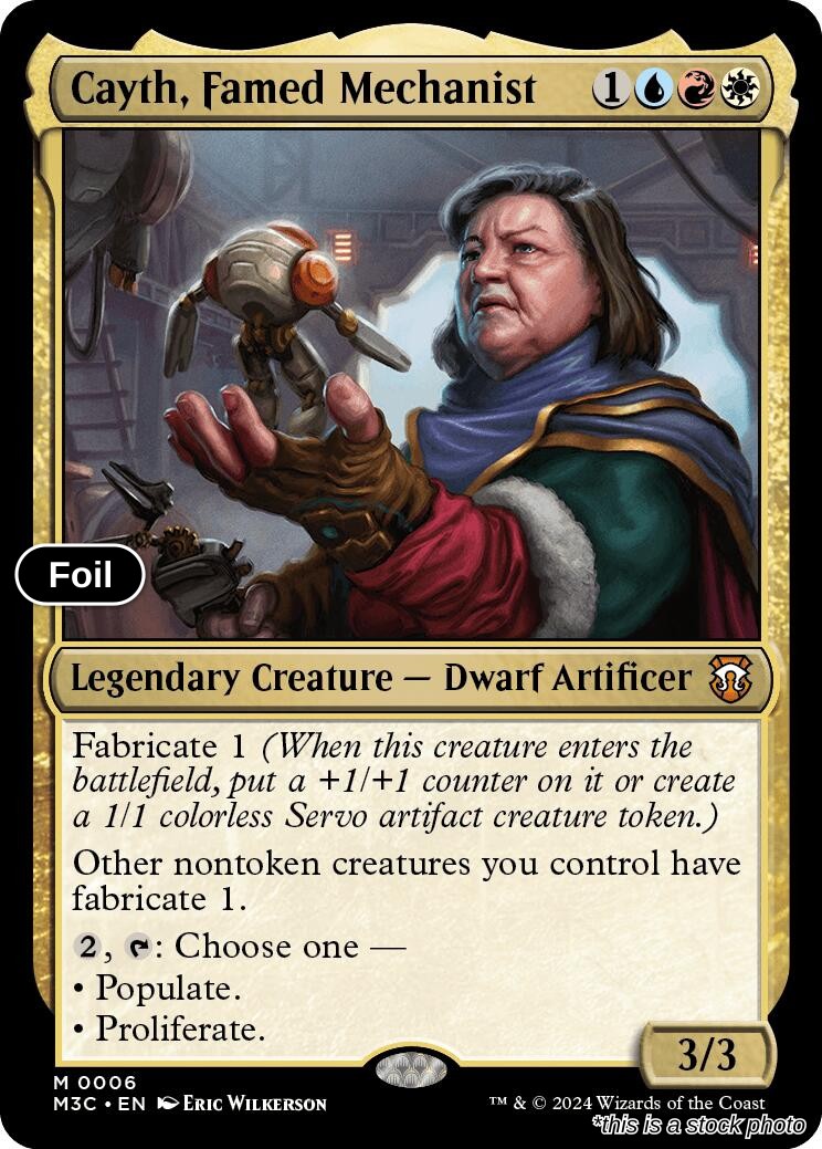 Cayth, Famed Mechanist