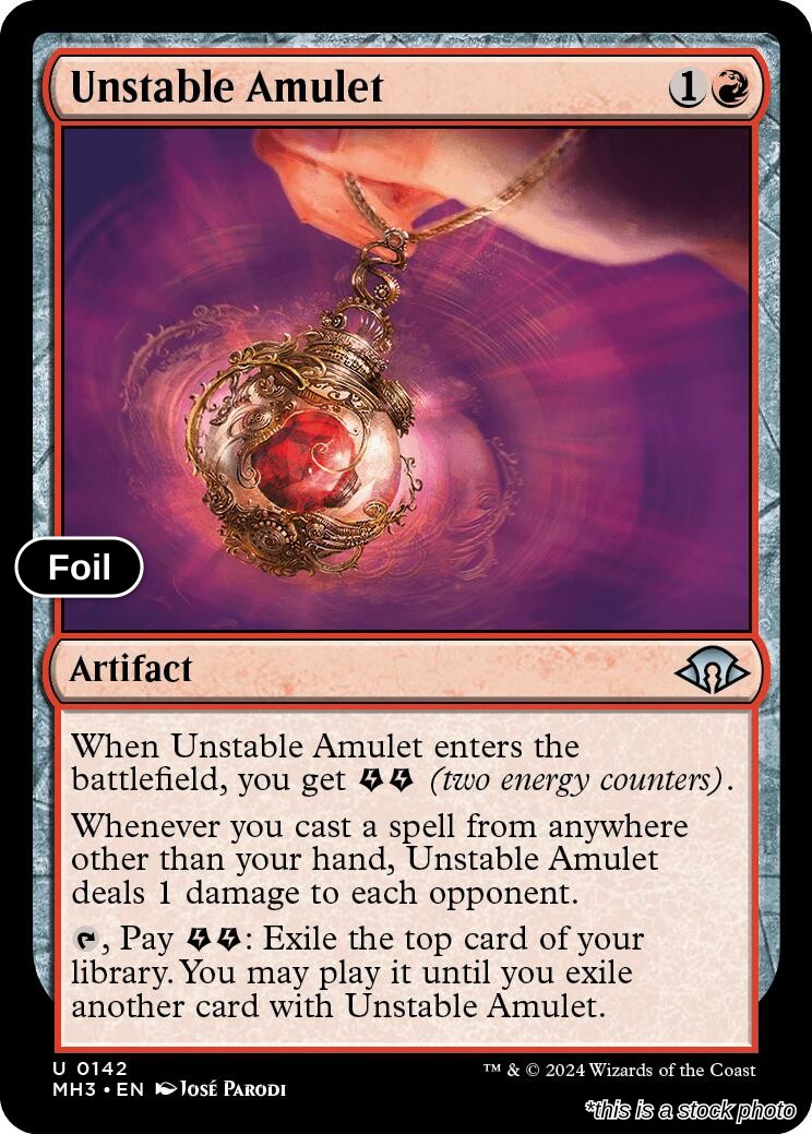 Unstable Amulet