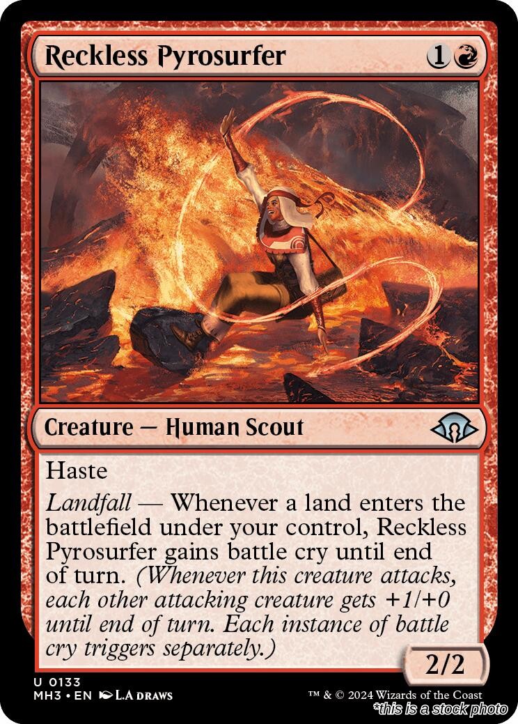 Reckless Pyrosurfer