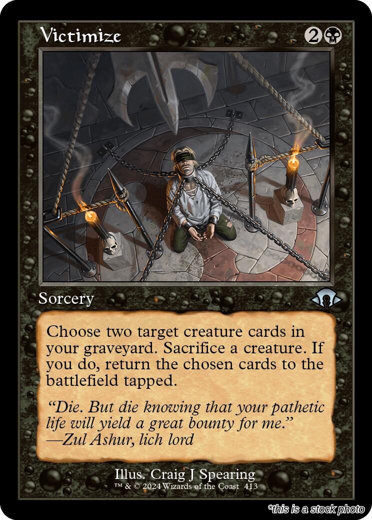 Victimize (Retro Frame)