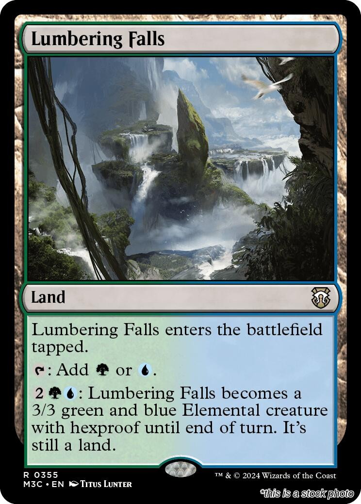 Lumbering Falls