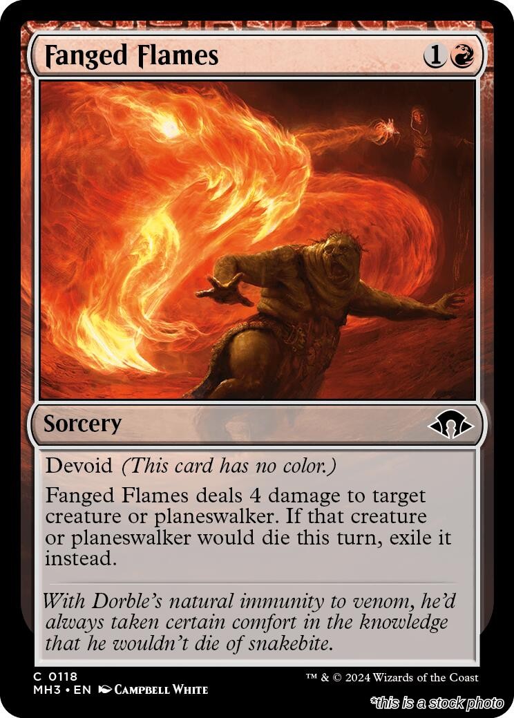 Fanged Flames