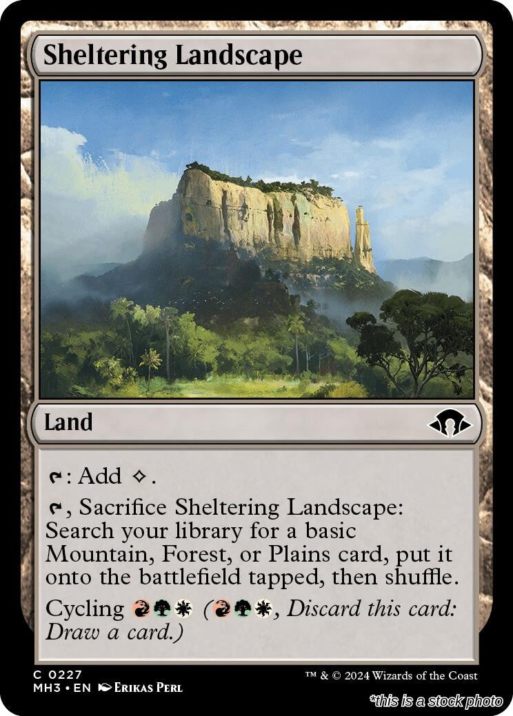 Sheltering Landscape