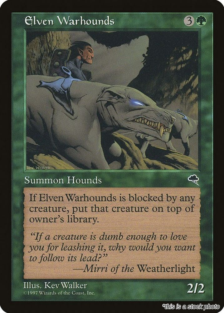 Elven Warhounds