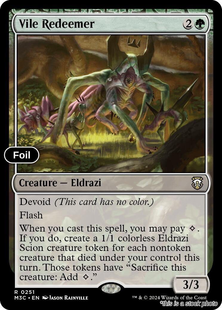Vile Redeemer (Ripple Foil)