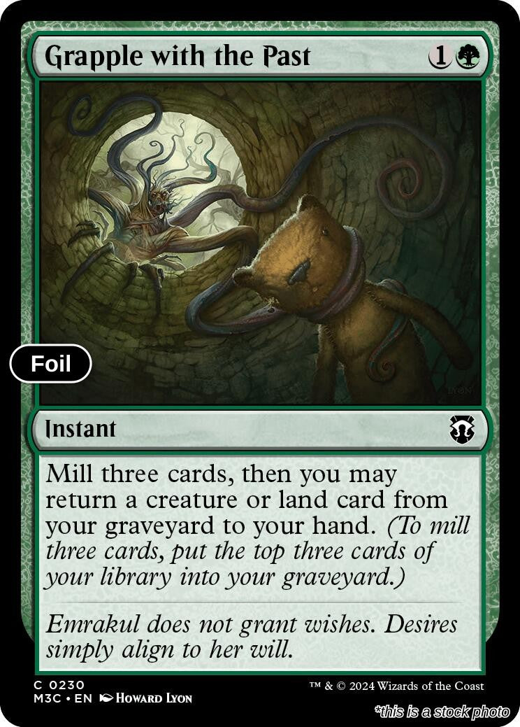 Grapple with the Past (Ripple Foil)