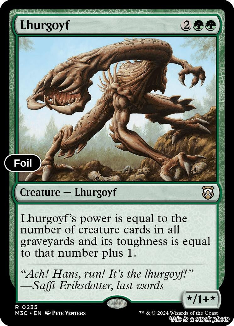 Lhurgoyf (Ripple Foil)