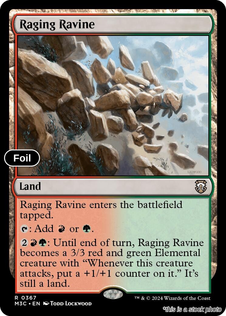 Raging Ravine (Ripple Foil)