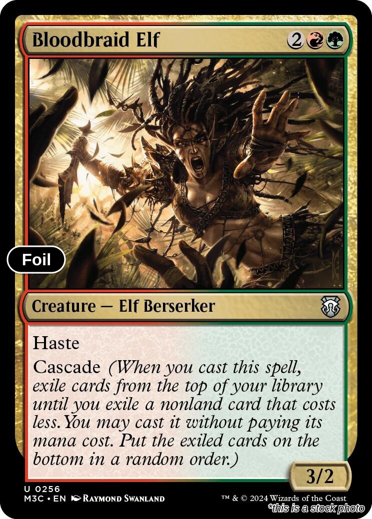 Bloodbraid Elf (Ripple Foil)