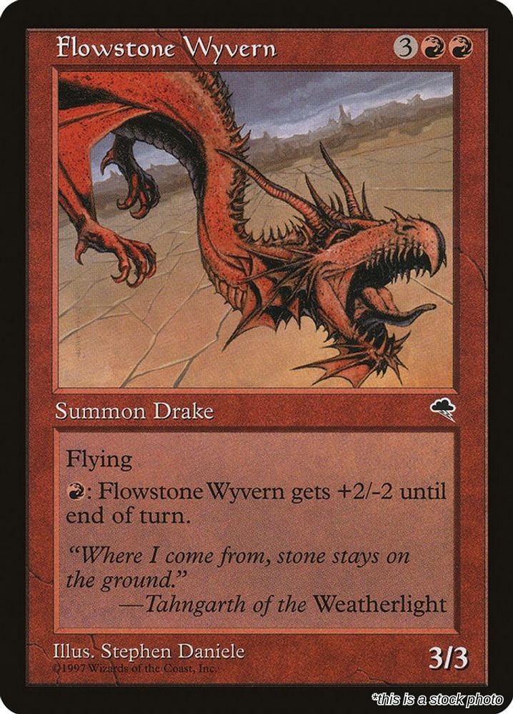 Flowstone Wyvern
