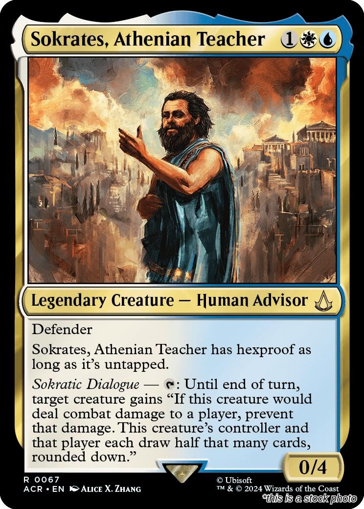 Sokrates, Athenian Teacher