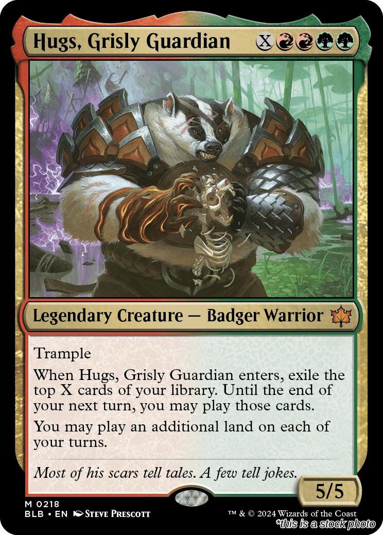 Hugs, Grisly Guardian
