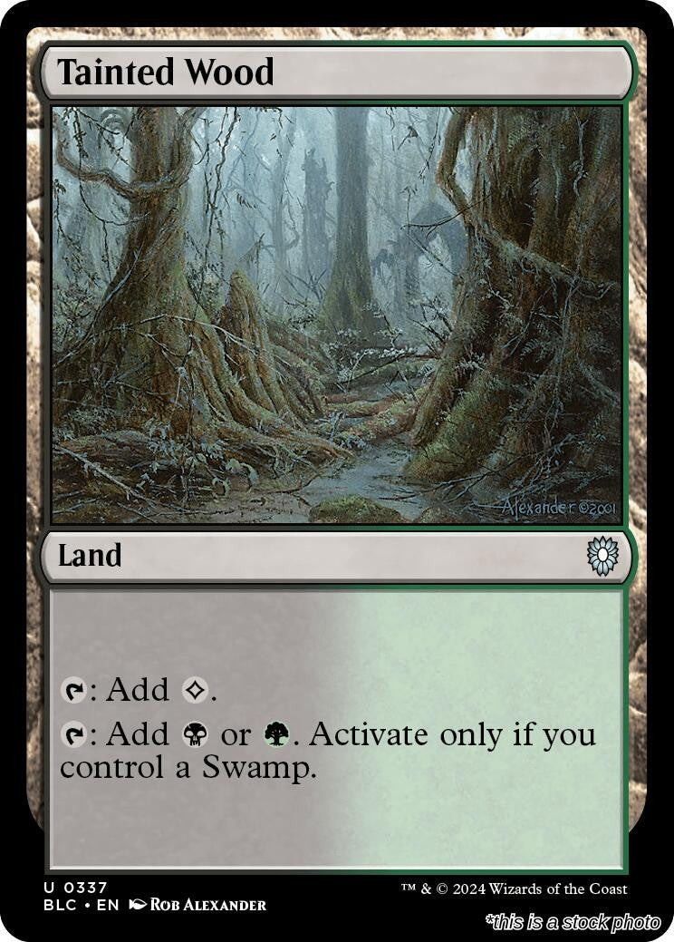 Tainted Wood
