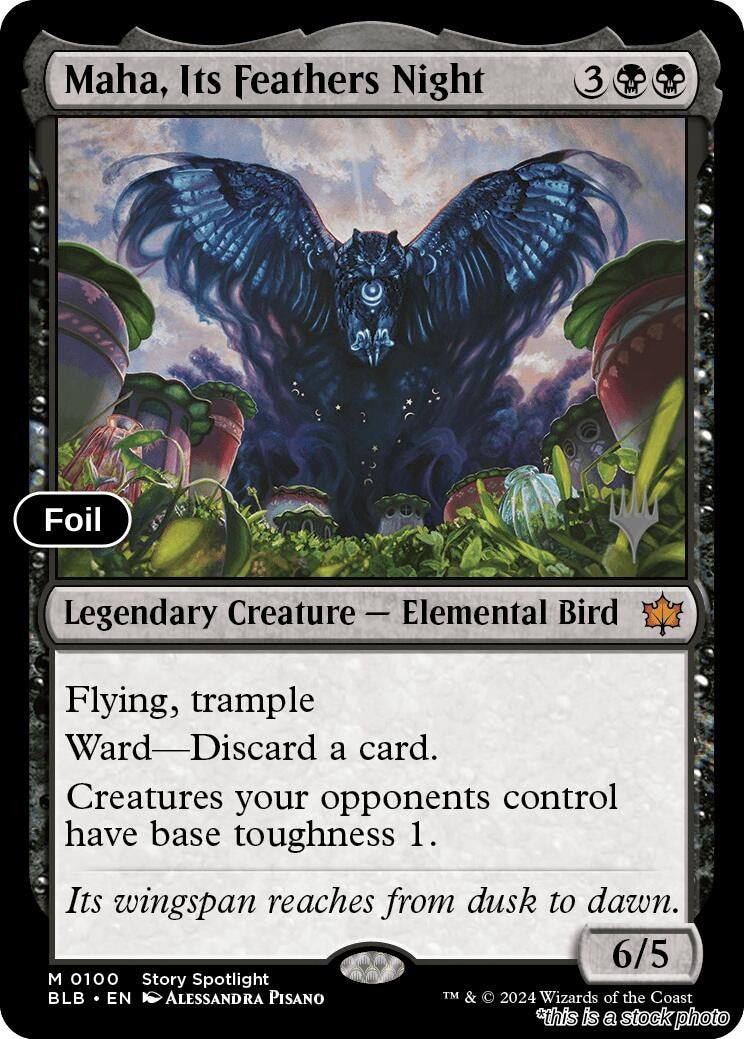 Maha, Its Feathers Night
